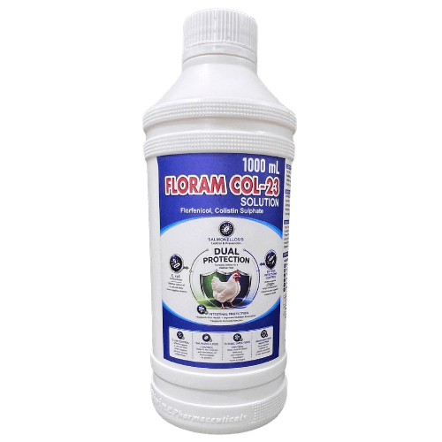 Floram Col 23 veterinary product 1000 mL bottle
