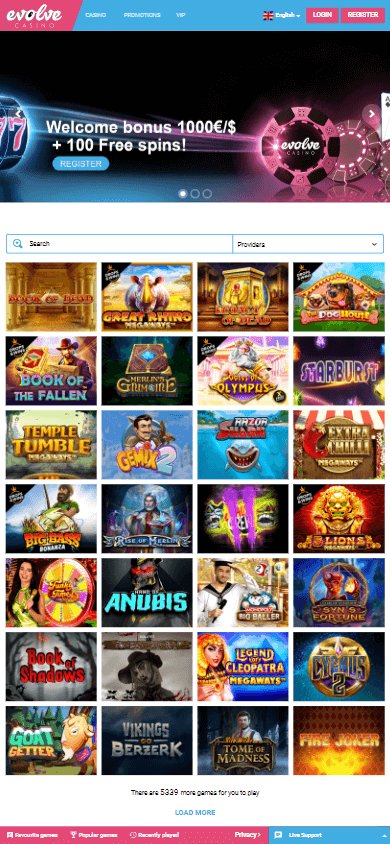 Un aperçu de evolve casino promotion